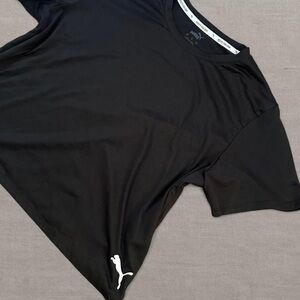 Puma Black Lightweight Workout Top